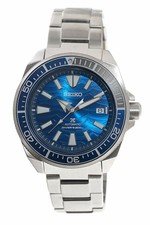 Seiko Prospex Samurai Blue Wave Divers Wrist Watch for Men - SRPD23