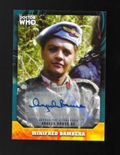 Doctor Who 2017 Signature Series autograph card 77 Angela Bruce - Winifred