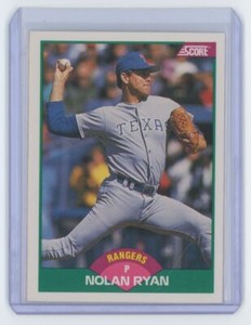 1989 Score Rookie Traded Nolan Ryan Baseball Cards #2T