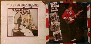 BLUEGRASS 2 LP Lot Doug Dillard Band Heartbreak Hotel~Ricky Skaggs Live SEALED - Picture 1 of 7
