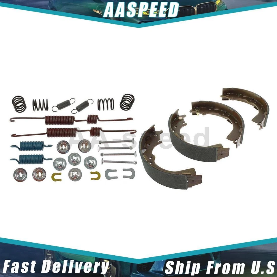 Kit de zapatas de freno traseras y herrajes para Toyota Previa, Carlson 1991 1992 1993 1994 Foto 1 de 4