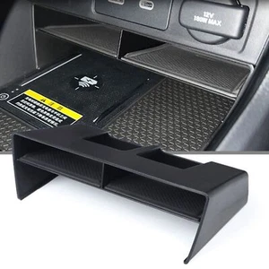 Bandeja organizadora de almacenamiento de consola central negra apta para Honda CR-V CRV 2023 2024 - Imagen 1 de 8