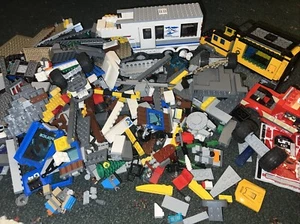 Lego Star Wars Lego City Block Piece Lot Camper Truck - Picture 1 of 3