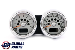 Mini Cooper One R50 R52 R53 Twin Clock Counter Speedometer Chrome 6936318 - Picture 1 of 12