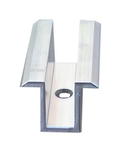 Alu Mittelklemme für Modul Photovoltaik Solar Modulbefestigung 1-100 Stück - Bild 1 von 3