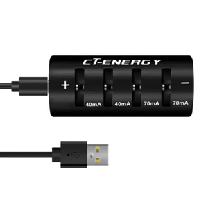 8-Slot Smart Charger for Lithium Coin Batteries 1220-2477, Portable Travel Use - Picture 1 of 10
