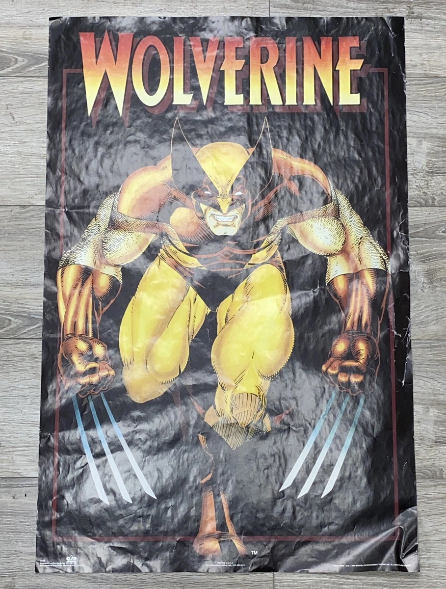 ウルヴァリン WOLVERINE ポスター MARVEL X-MEN ビンテージ s-l1200.webp