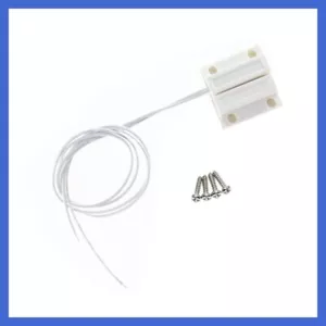 Recessed NO Magnetic Window/Door Contacts Security Alarm Switch Reed w/Adhesive - Picture 1 of 15