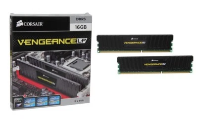CORSAIR Vengeance LPX 16GB (2x8GB) 1600MHz DDR3 Dual-Channel RAM - Image 1 of 2