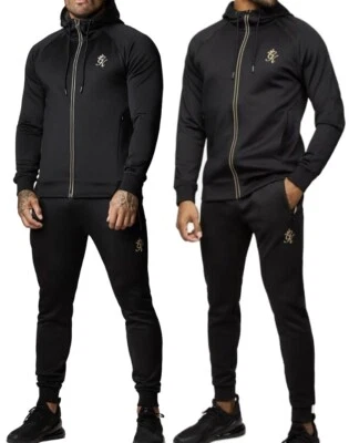 Gym King Men's Full Tracksuit Full Zip Hoodie Track Pant Joggers Bottoms XS-3XL - Image 1 of 4