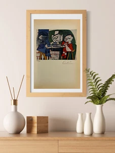 Pablo Picasso, Original Hand-signed Lithograph with COA & Appraisal of $3,500 - Picture 1 of 12