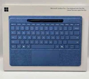 Microsoft Surface Slim Pen (2nd Edition) and Pro Flex Keyboard for Pro Sapphire - Picture 1 of 12