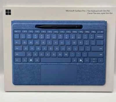 Microsoft Surface Slim Pen (2nd Edition) and Pro Flex Keyboard for Pro  Sapphire - Image 1 of 4