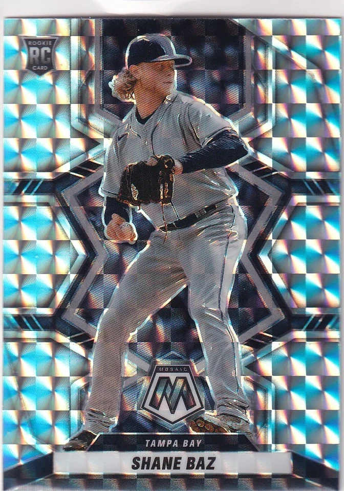 2022 MOSAIC CHOICE PRIZMS SILVER VARIATIONS RC SHANE BAZ RAYS PRIZM BZ-1847 - Image 1 of 1