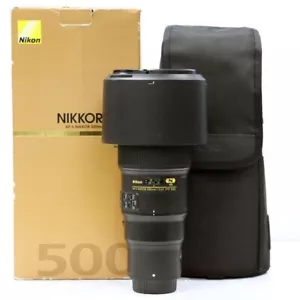 Nikon Nikkor 500mm F5.6E PF ED AF-S VR Professional Telephoto Lens Box ST:41861 - Picture 1 of 7