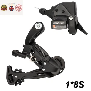MTB Bicycle Shifter Rear Derailleur Kit 8 9 10 11 Speed Shift Lever Mountain Bik - Picture 1 of 21