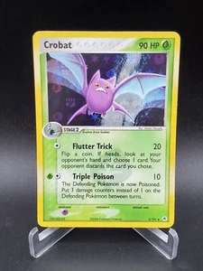 Crobat 3/101 Ex Hidden Legends Reverse Holo Rare Pokemon Card Vintage 2004 LP/MP - Picture 1 of 2