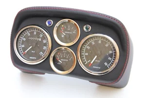 Classic Fiat 500 L 595 695 ABARTH SPEEDO SPEEDOMETER DASHBOARD DIALS LEATHER - Picture 1 of 5