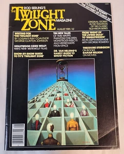 Rod Serling's The Twilight Zone Magazine August 1981 Guide To Ghost Fiction - Imagen 1 de 8