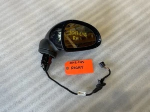 13 CONJUNTO DE ESPEJO ELÉCTRICO DERECHO PORSCHE 991 C4S TURBO 911 FABRICANTE DE EQUIPOS ORIGINALES BASALTO NEGRO 12-16 - Imagen 1 de 12