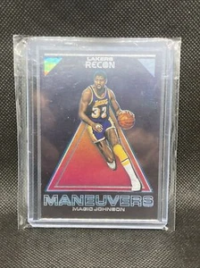 NBA 2022 Panini Recon Magic Johnson #22 Maneuvers Insert LA Lakers - Picture 1 of 2