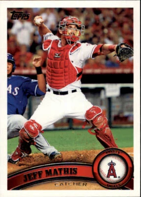 2011 Topps #474 Jeff Mathis - NM - Image 1 of 2