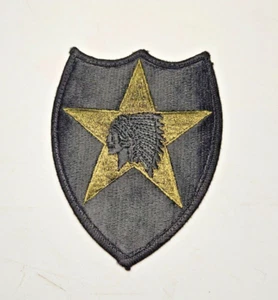 Vintage US Military Army 2nd Infantry Division Insignia Large Patch - Picture 1 of 4