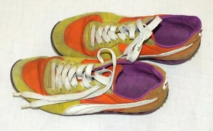 Puma Easy Rider III Yellow Red Sneakers Running Shoes Woman Sz 10 - Gently Used - Picture 1 of 3