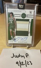 2022-23 Panini National Treasures Marjon Beauchamp RC Patch Auto RPA /99