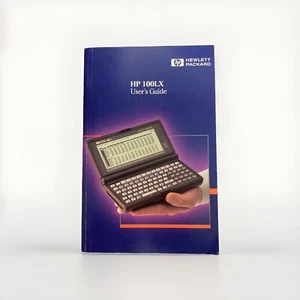 Manual para Hewlett-Packard Pichard HP-100LX Calculadora Palmtop - Imagen 1 de 5
