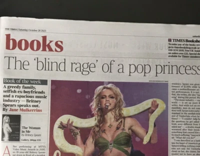 BRITNEY SPEARS ~ Times Saturday Review + Barenboim DIANA Sophie Ellis-Bextor BUR Foto 1 de 4