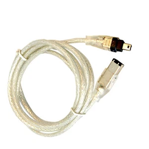 HQRP Firewire Câble Pour Panasonic PV-GS36, PV-GS39, PV-GS50, PV-GS250, PV-GS300 - Photo 1 sur 8
