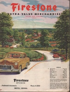 Firestone Stores Catalog - Extra Value Merchandise - Spring & Summer 1951 - Imagen 1 de 5
