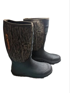New Men's Size 14 LaCrosse 16" Alpha Lite Waterproof Boots Mossy Oak Bottomland - Picture 1 of 4