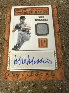 💥HOF MIKE MUSTINA JUEGO USADO 💥MATERIAL Y GARANTÍA AUTÓGRAFO💥BY💥PANINI💥18-25 - Imagen 1 de 10