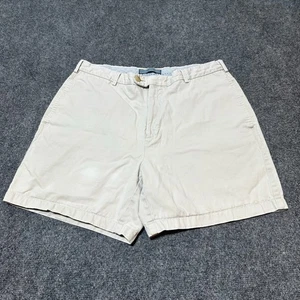 Peter Millar Shorts Herren 33 hellbraun Baumwolle Chino mittelhoher Bund Eingrifftaschen Freizeit - Bild 1 von 13