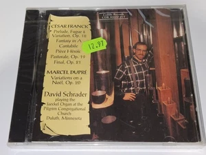 *NEW/SEALED* David Schrader "Organ Music of Cesar Franck and Marcel Dupre" CD - Picture 1 of 4