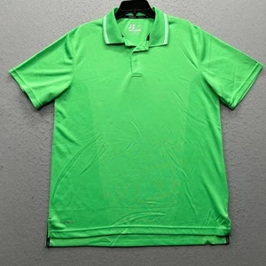 Russell Herren Größe Large neongrün Training Fit Poloshirt dri-power 360 - Bild 1 von 10