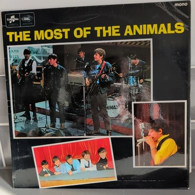 THE MOST OF THE ANIMALS 1965 UK VINYL LP SX6035 -1/-1 VG+/VG - Image 1 of 4