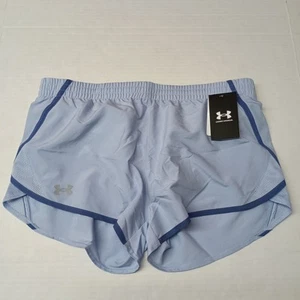 Girls Under Armour Lightweight Fly By 3" Shorts 1383257-538 Youth XL Purple  - Picture 1 of 6