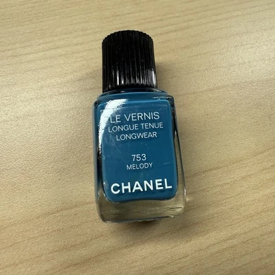 Chanel LE VERNIS # 753 MELODY Esmalte de Uñas Azul Turquesa NUEVO ENVÍO GRATIS Foto 1 de 4