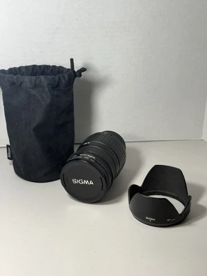 Lente IF asférica Sigma 28-300 mm f/3,5-6,3 DL + capucha, 2 filtros UV y bolsa Nikon Foto 1 de 4