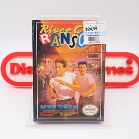 NES Nintendo RIVER CITY RANSOM - UNGRADED DALLAS/FORT WORTH -NEW Factory Sealed!