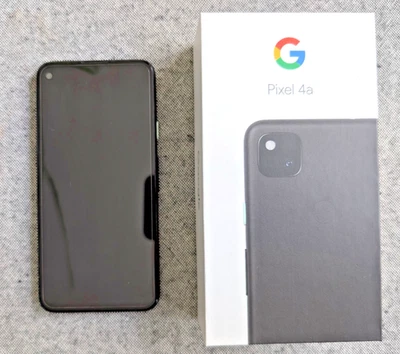 Google Pixel 4a - 128 GB - Just Black (Ohne Simlock) - Bild 1 von 3