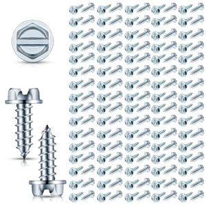 Tandefio 100 Pcs Car License Plate Screws Tornillos para Placas De Carro Tag... - Bild 1 von 7