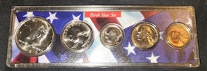 1965 SMS/Birth Year Set (5 Coins) w/ 40% Silver Half Dollar - Picture 1 of 2