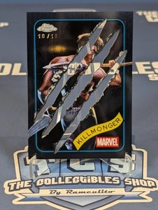 Killmonger Clawed Black Refractor /10 Marvel Chrome 2025 - Foto 1 di 2