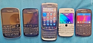 Mixed joblot BlackBerry 9900,2 x 9790,9800,9360 Mobile phones - Picture 1 of 7