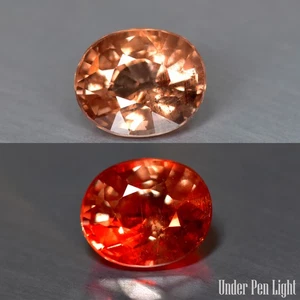 1.08Ct Sizzling Gemstone_100% Natural Color Change Garnet_Tanzania - Picture 1 of 1