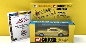 CORGI TOYS 276 CLUB ISSUE OLDSMOBILE TORONADO WITH TAKE OFF WHEELS / BRAND NEW - Picture 1 of 8